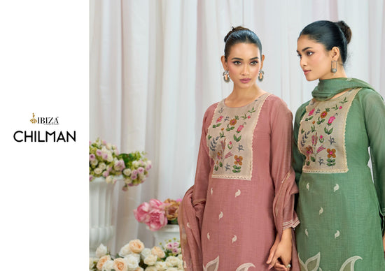 Ibiza Chilman Linen Cotton Dress Material