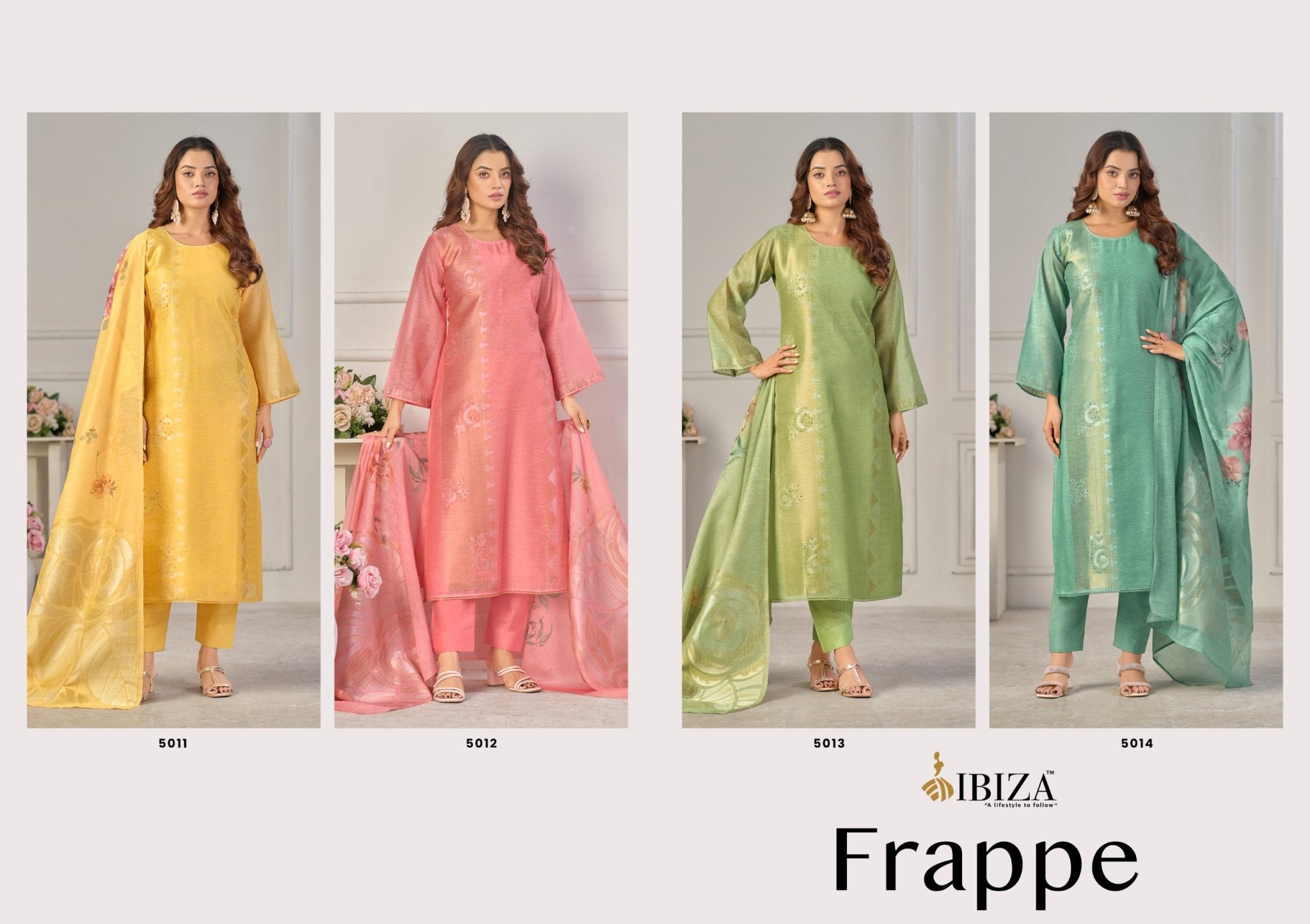 Ibiza Ibiza Frappe Salwar Suit Set Wholesale Catalogue - Amrah Wholesale