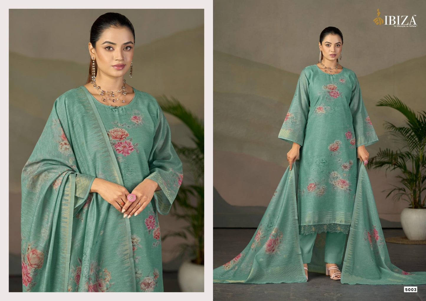 Ibiza Ibiza Olivine Salwar Suit Set Wholesale Catalogue - Amrah Wholesale