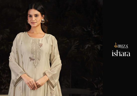 Ibiza Ishara Pure Banglory Silk Dress Material