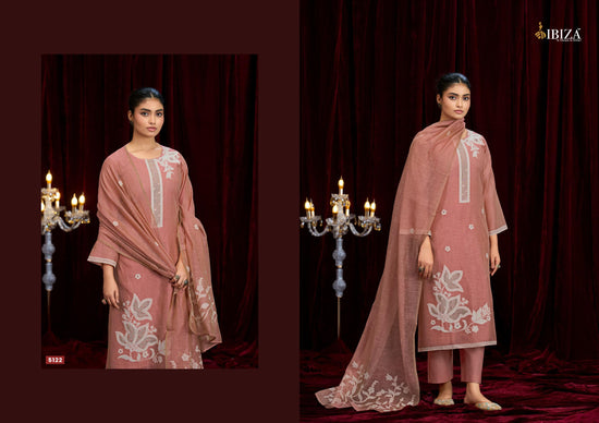 Ibiza Kaifiya Linen Cotton Dress Material