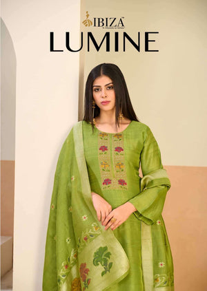 Ibiza Lumine Pure Kosa Silk Designer Dress Material