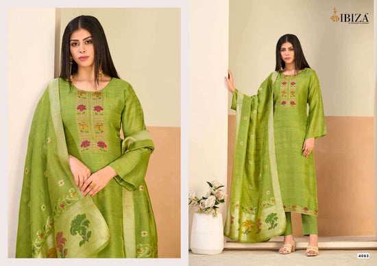 Ibiza Lumine Pure Kosa Silk Designer Dress Material - Amrah Wholesale