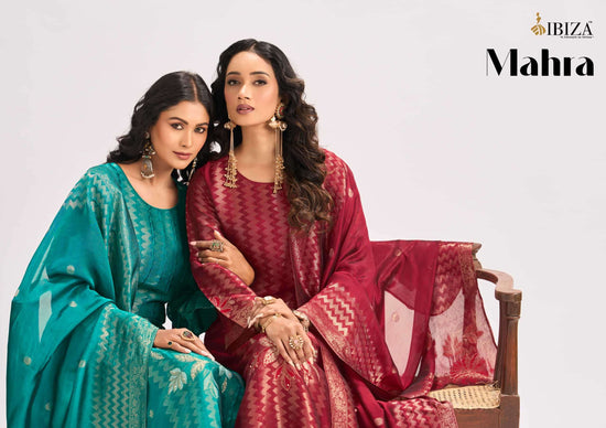 Ibiza Mahra Pure Banglory Silk Dress Material