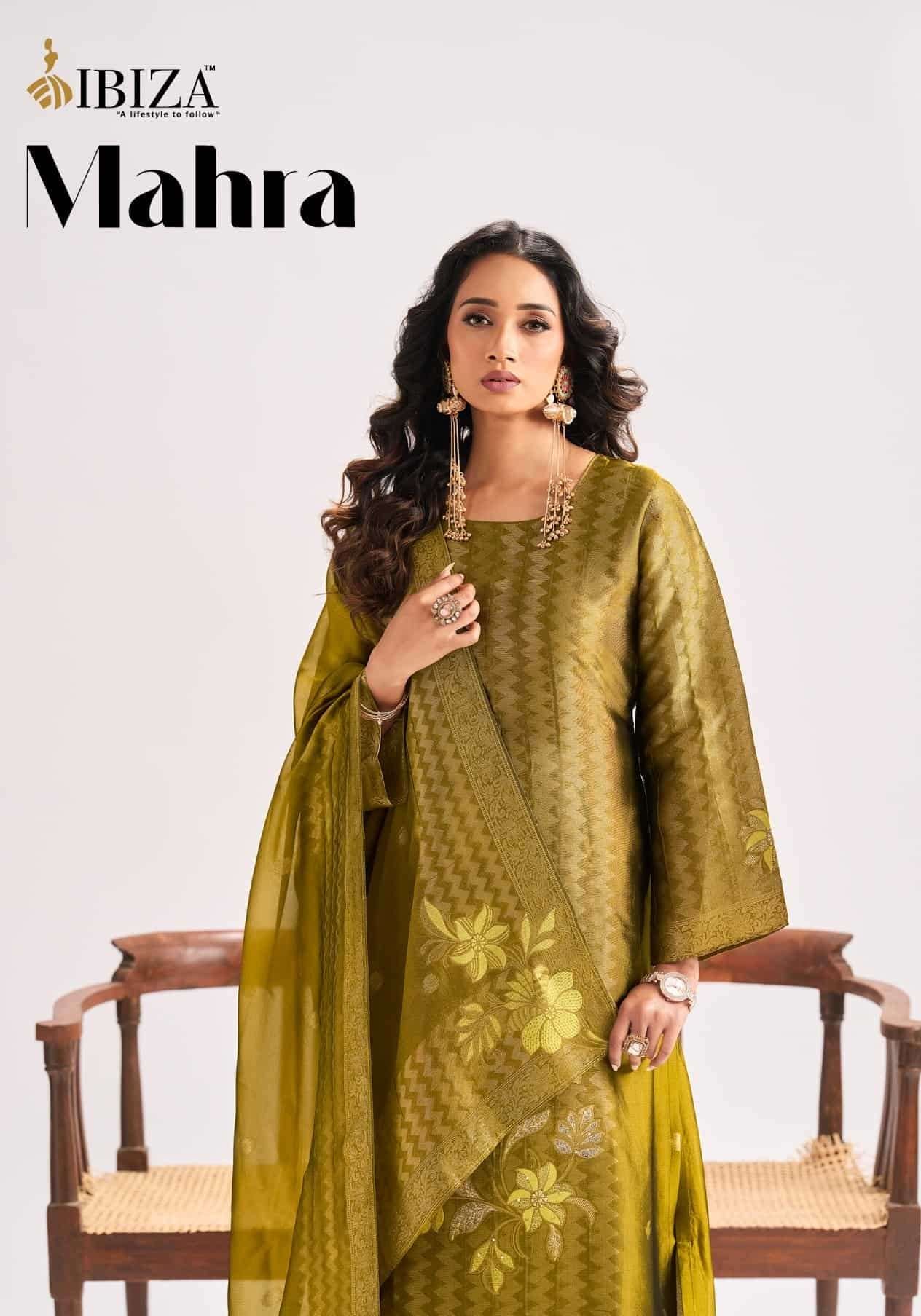 Ibiza Mahra Pure Banglory Silk Dress Material