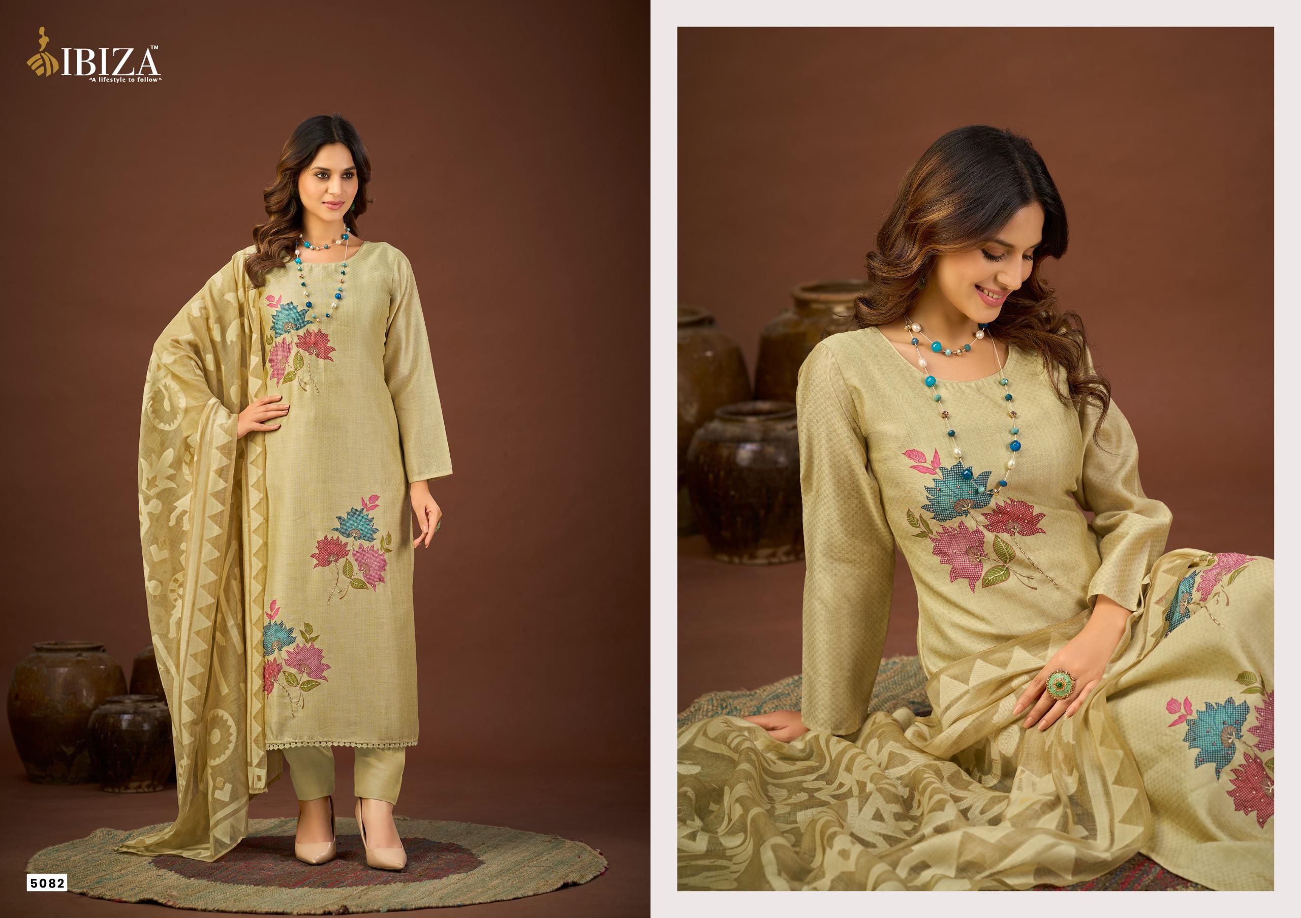 Ibiza Malisa Cotton Dress Material