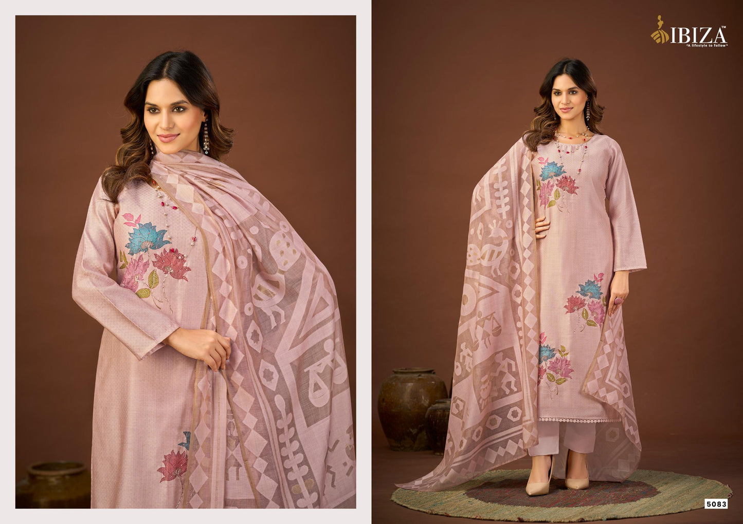Ibiza Malisa Cotton Dress Material