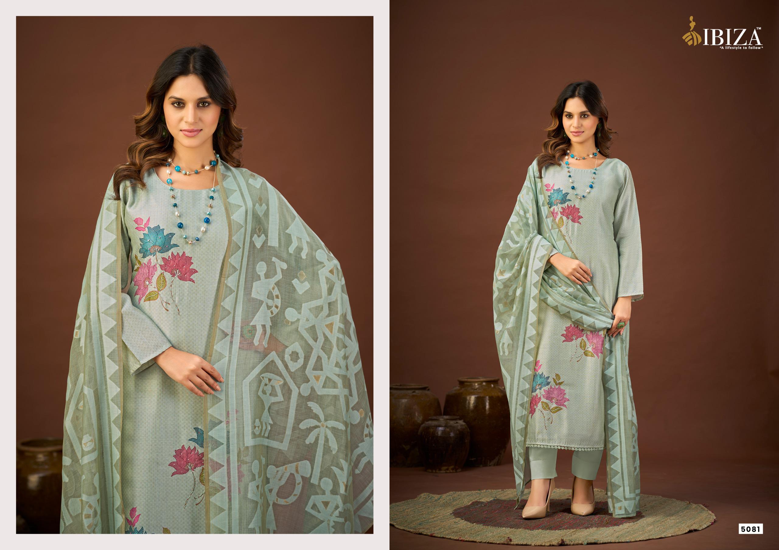 Ibiza Malisa Cotton Dress Material