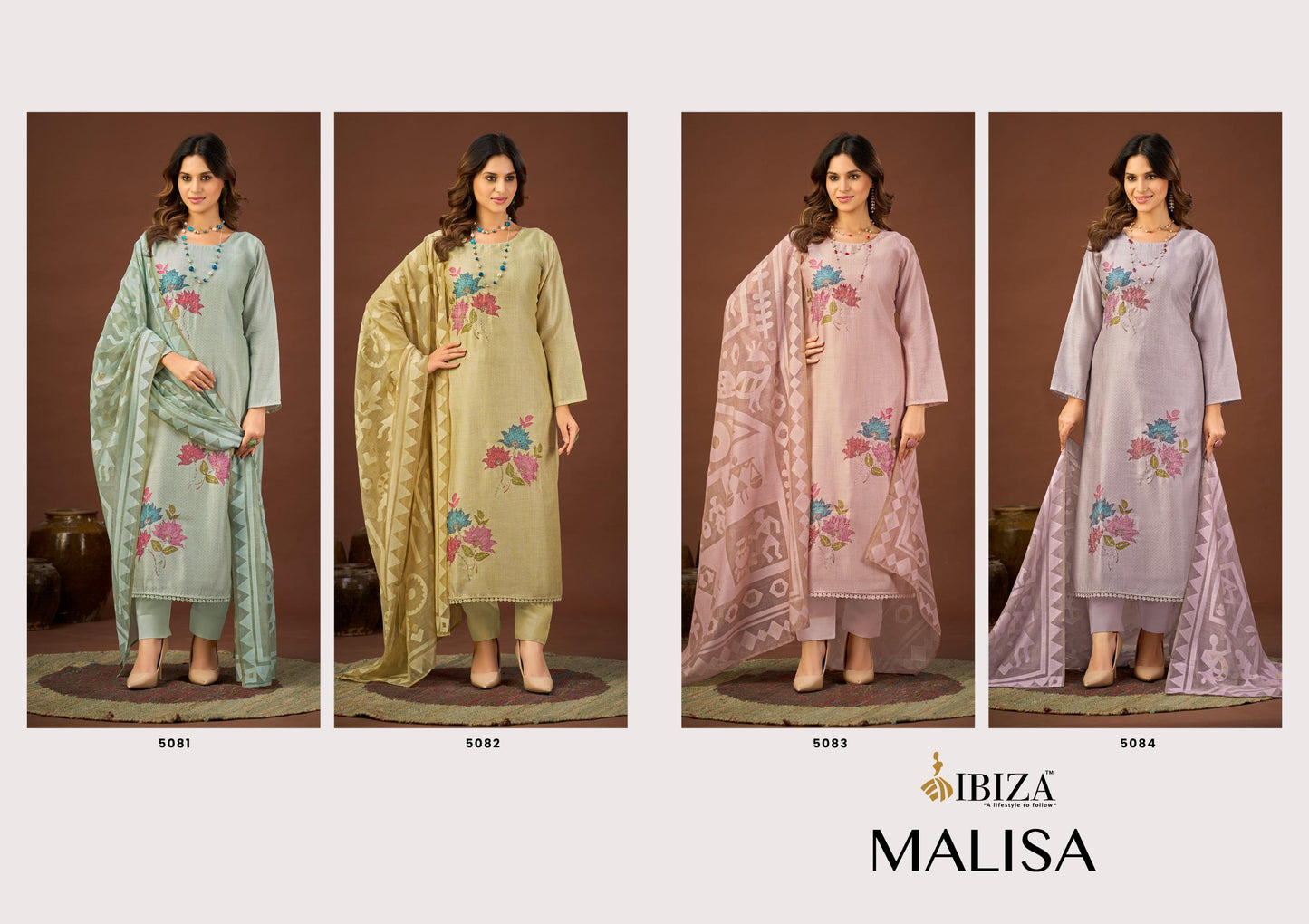 Ibiza Malisa Cotton Dress Material