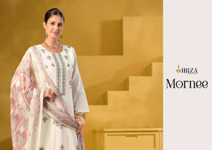 Ibiza Mornee Pure Lawn Cotton Dress Material - Amrah Wholesale