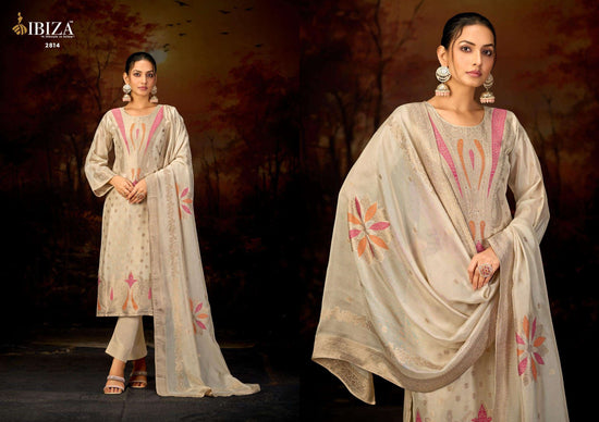 Ibiza Nazuk Pure Banglory Silk Dress Material