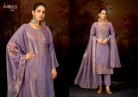 Ibiza Nazuk Pure Banglory Silk Dress Material
