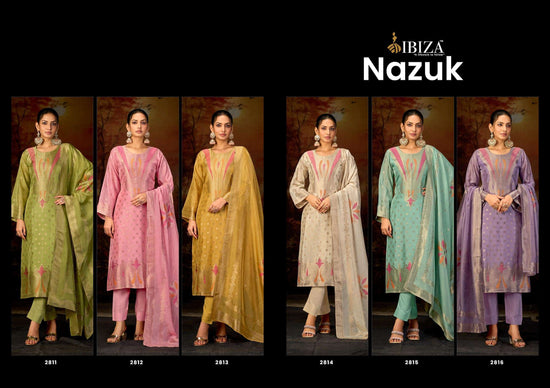 Ibiza Nazuk Pure Banglory Silk Dress Material