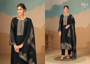 Ibiza Noorani Banglory Silk Jacquard Salwar Suit Set - Amrah Wholesale