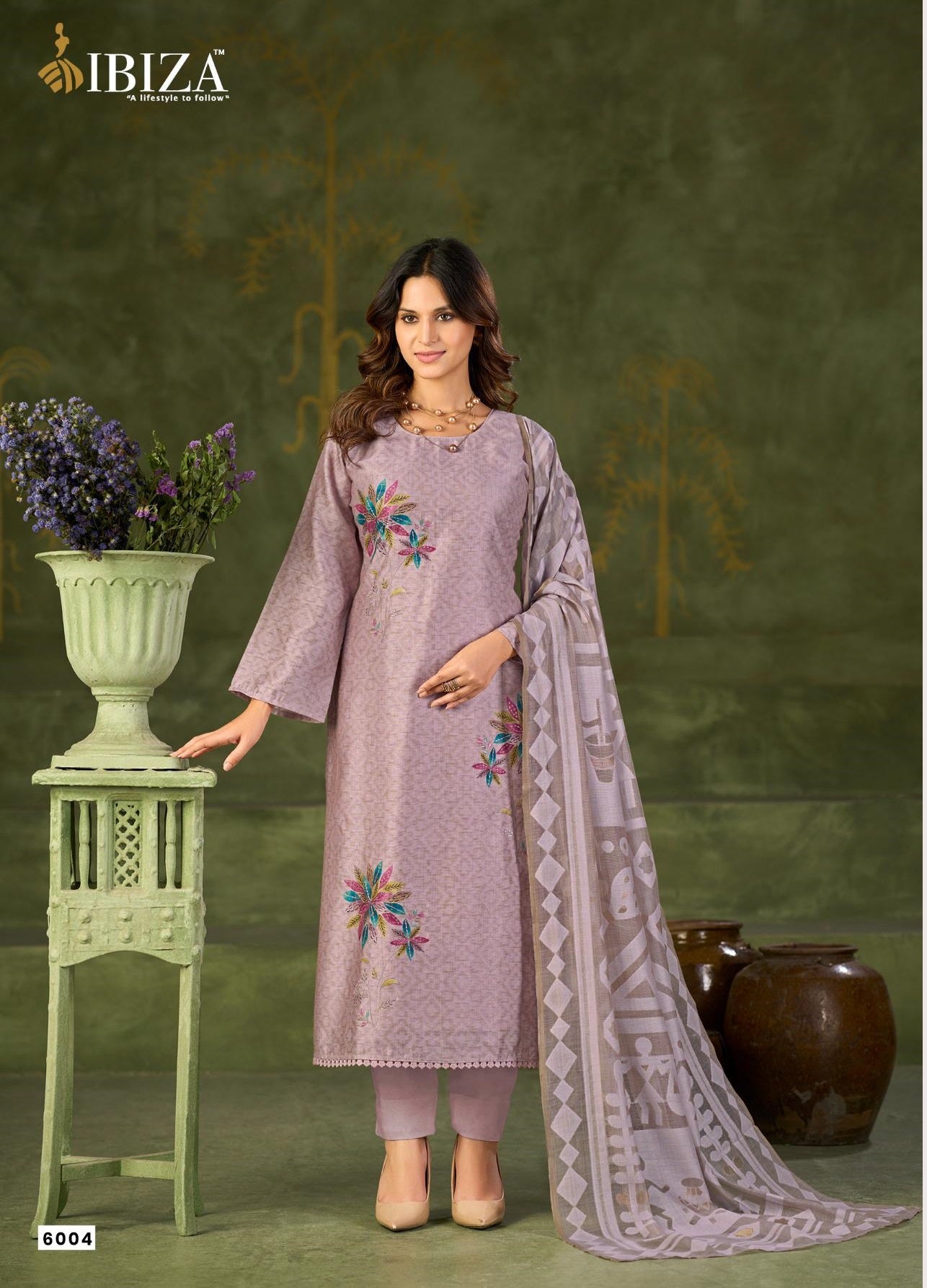 Ibiza Onera Cotton Dress Material