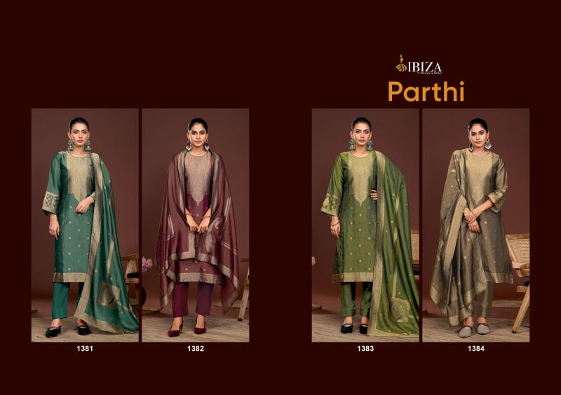 Ibiza Parthi Banglory Silk Jacquard Designer Salwar Suit