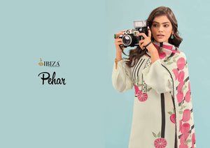 Ibiza Pehar Pure Mal Mal Cotton Dress Material - Amrah Wholesale