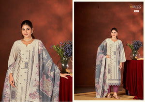 Ibiza Rasa Linen Jacquard Dress Material