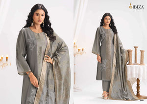 Ibiza Safina Banglory Silk Jacquard Dress Material