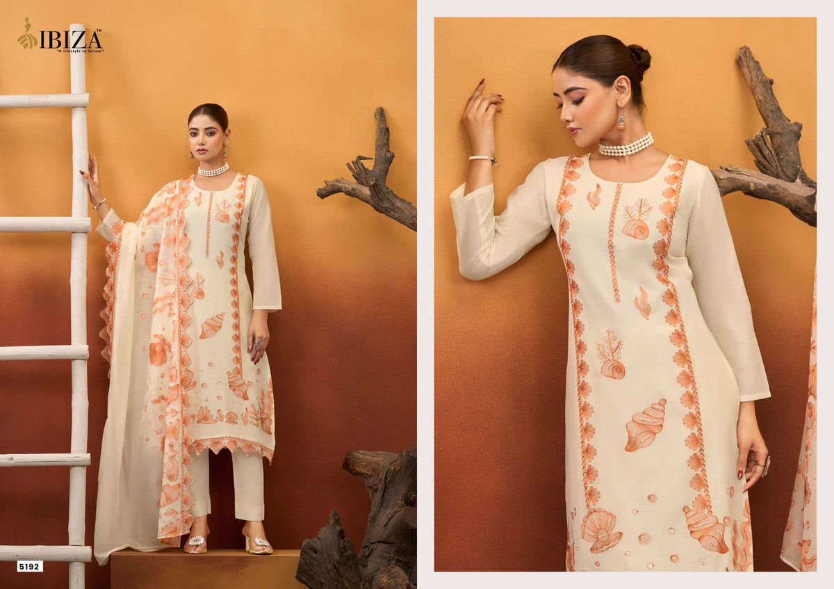 Ibiza Samara Pure Mal Mal Cotton Embroidered Pakistani Suit