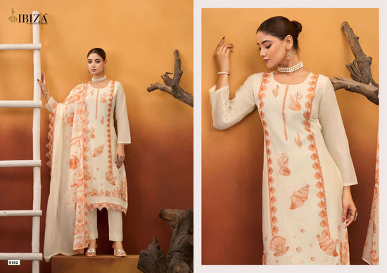 Ibiza Samara Pure Mal Mal Cotton Embroidered Pakistani Suit