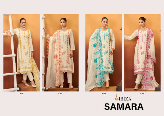 Ibiza Samara Pure Mal Mal Cotton Embroidered Pakistani Suit