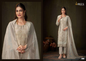 Ibiza Samia Vol 5 Banglory Silk Jacquard Dress Material