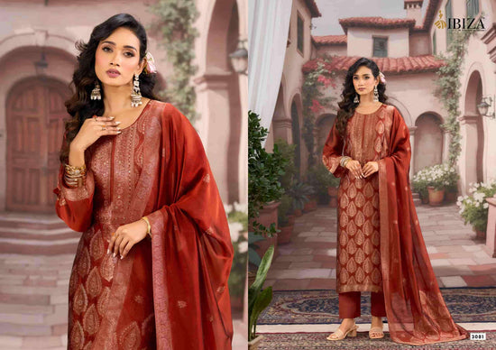 Ibiza Sanjoli Pure Banglory Silk Dress Material
