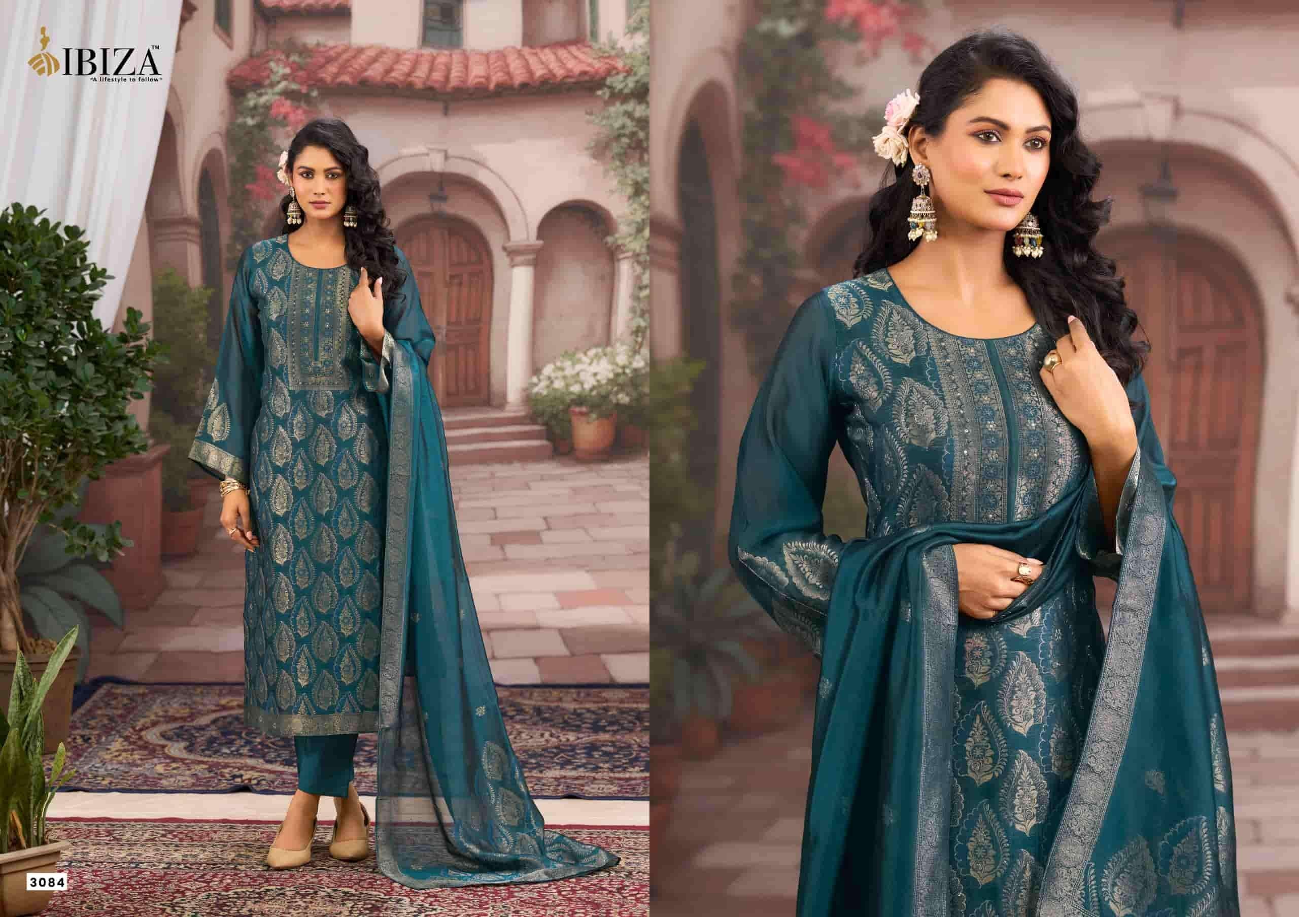 Ibiza Sanjoli Pure Banglory Silk Dress Material