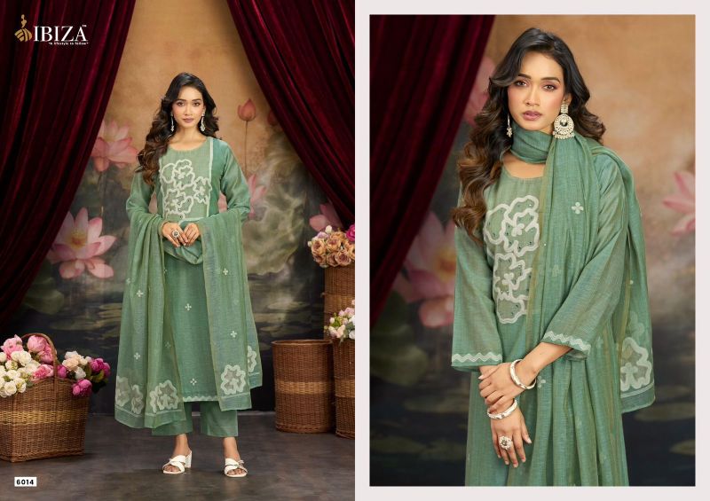 Ibiza Topaz Linen Cotton Salwar Suit Set - Amrah Wholesale