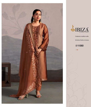 Ibiza Zafira Banglory Silk Dress Material