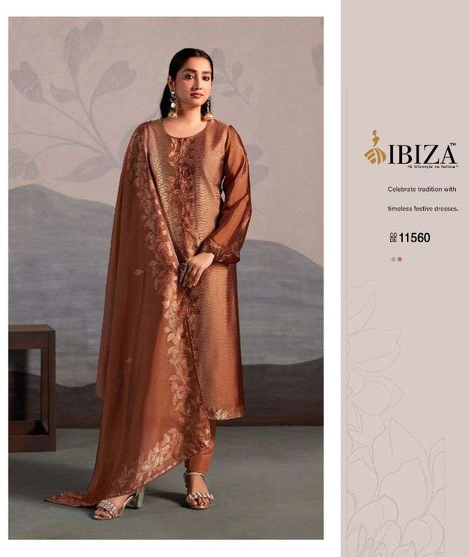 Ibiza Zafira Banglory Silk Dress Material