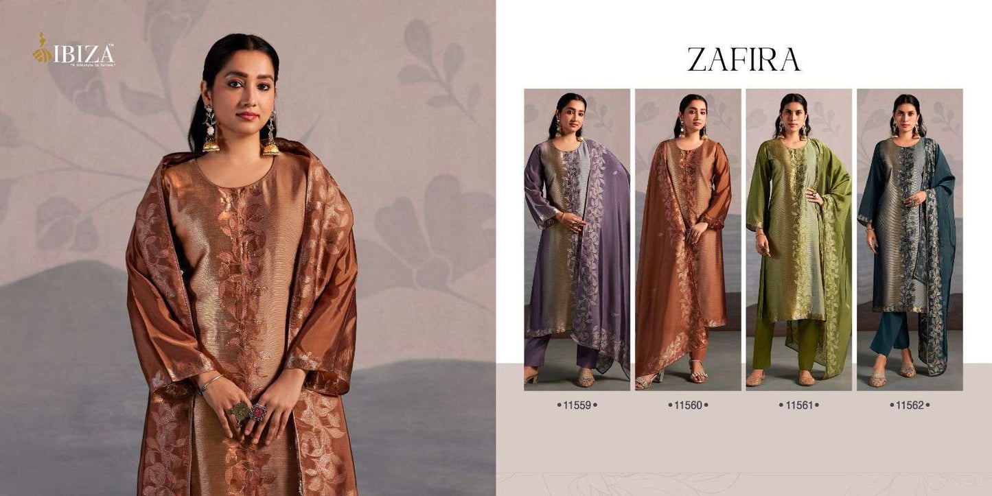 Ibiza Zafira Banglory Silk Dress Material