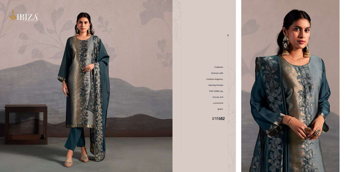 Ibiza Zafira Banglory Silk Dress Material