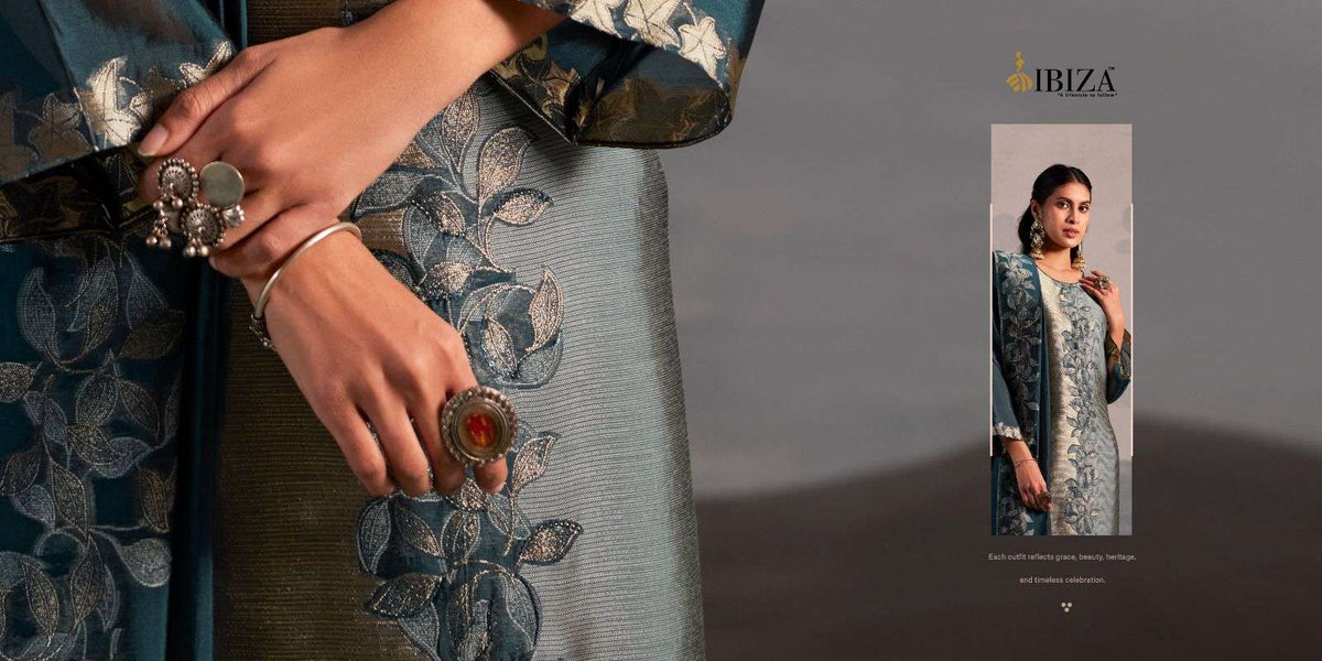 Ibiza Zafira Banglory Silk Dress Material