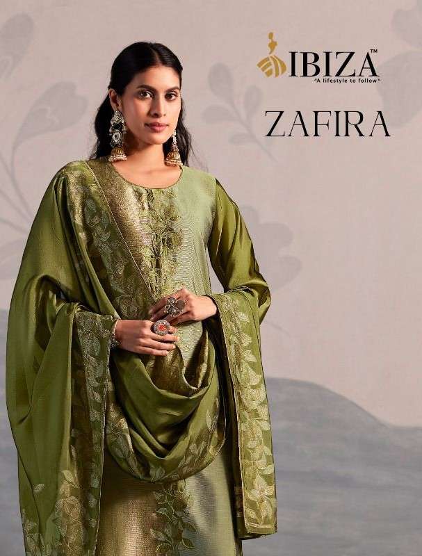 Ibiza Zafira Banglory Silk Dress Material