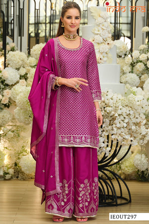 Indo Era 2635 Silk Blend Dress Material Collection - Amrah Wholesale