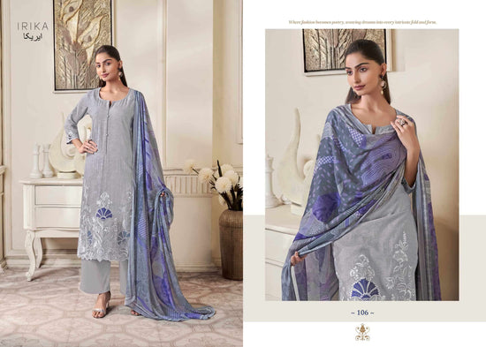 Irika Cassius Dress Material Wholesale Catalogue - Amrah Wholesale