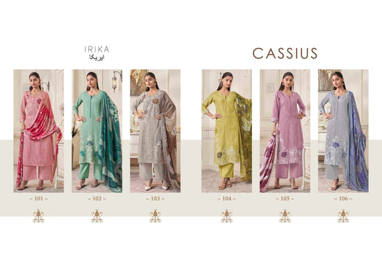 Irika Cassius Dress Material Wholesale Catalogue - Amrah Wholesale