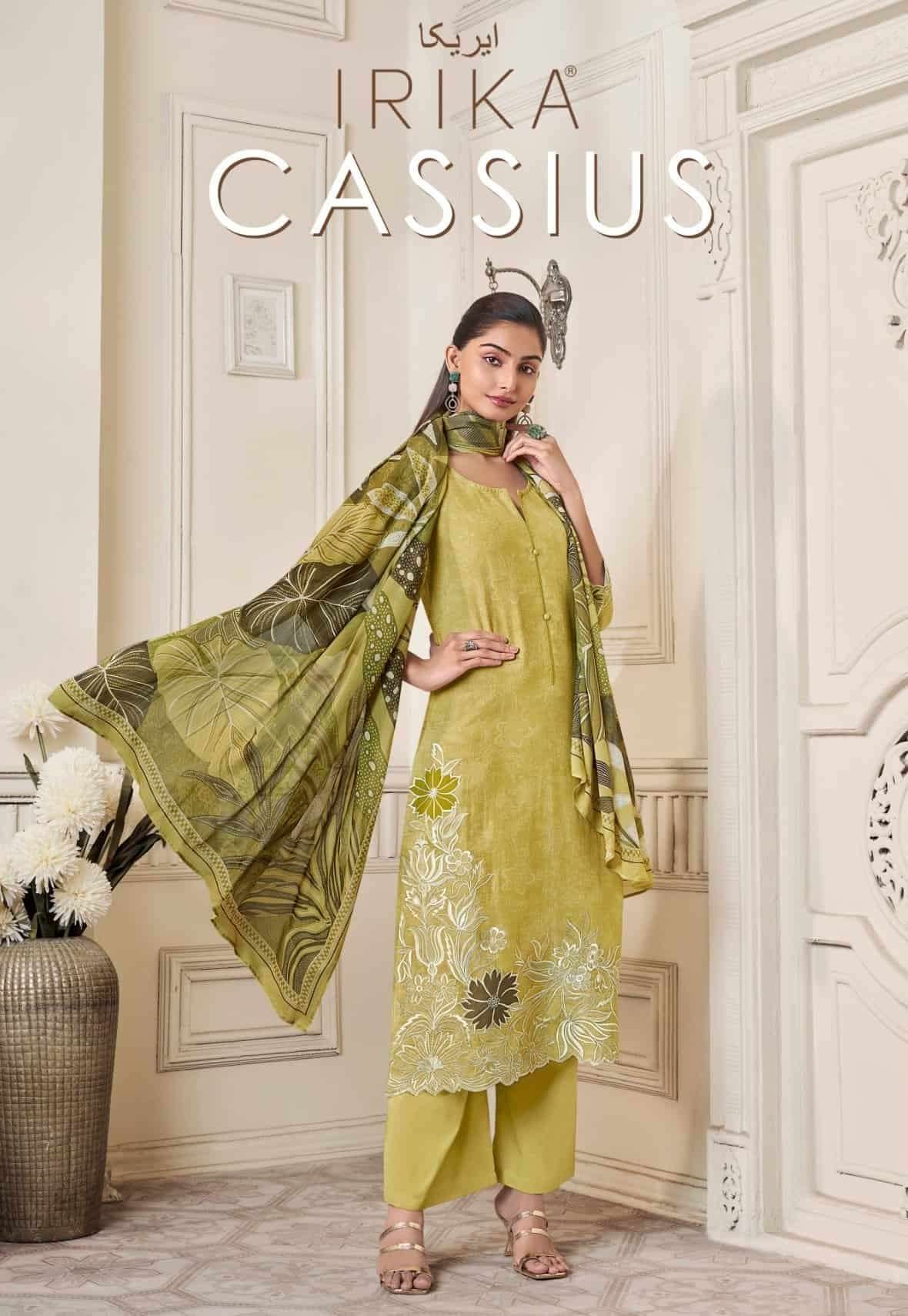 Irika Cassius Dress Material Wholesale Catalogue - Amrah Wholesale