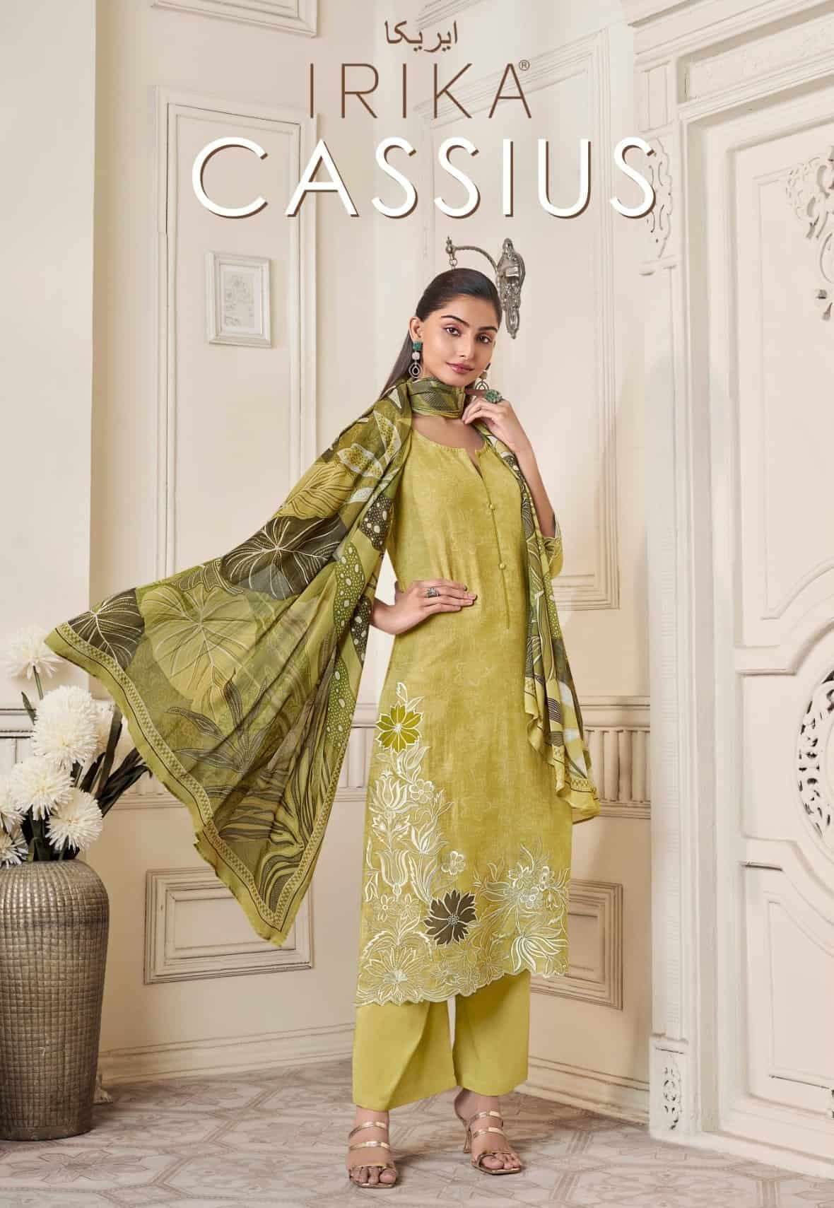 Irika Cassius Dress Material Wholesale Catalogue - Amrah Wholesale