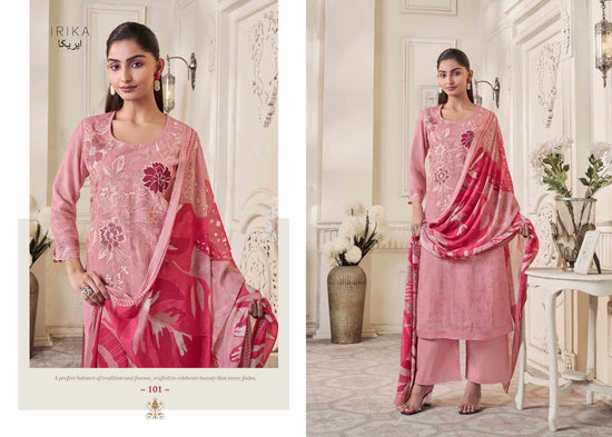 Irika Cassius Dress Material Wholesale Catalogue - Amrah Wholesale