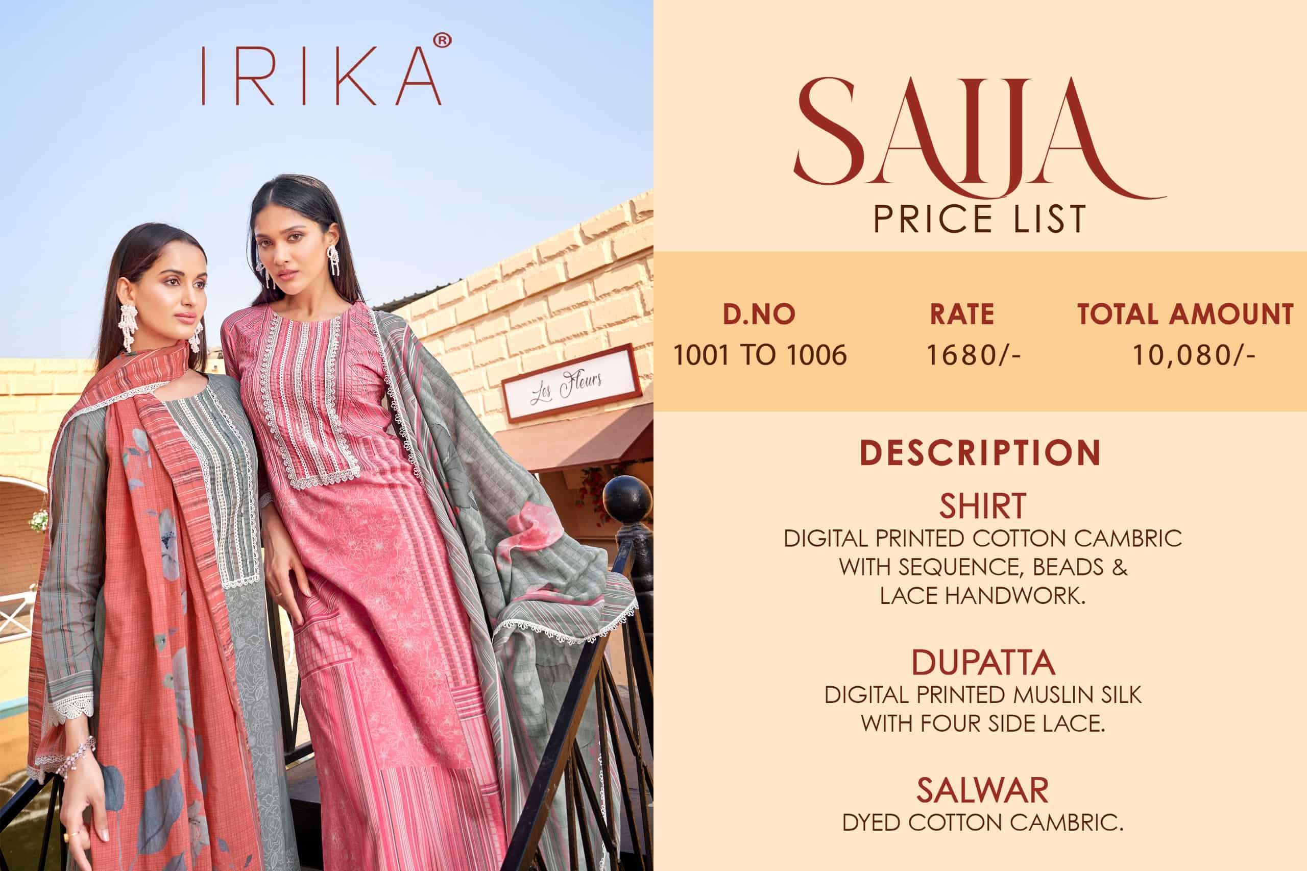 Irika Saija - Amrah Wholesale