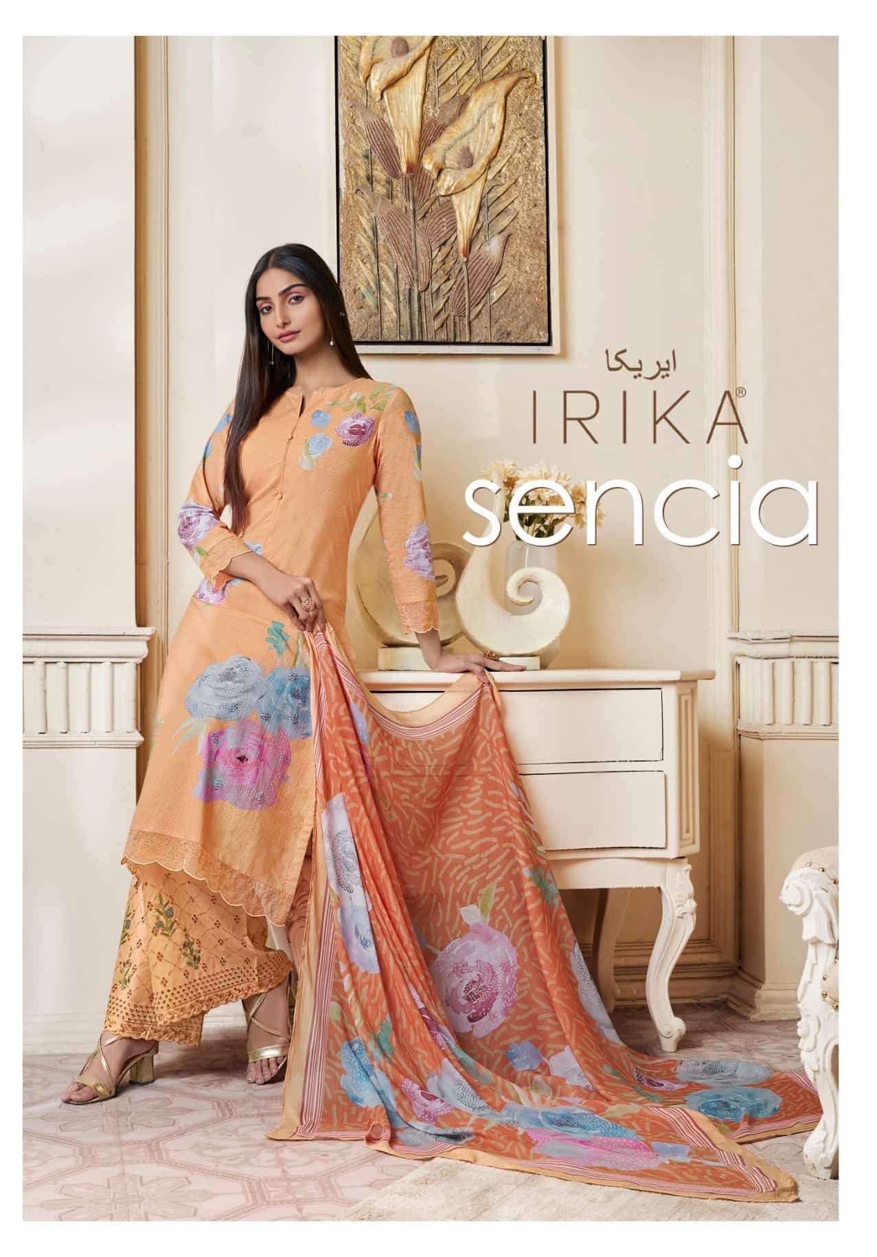 Irika Senica Cotton Dress Material Wholesale - Amrah Wholesale