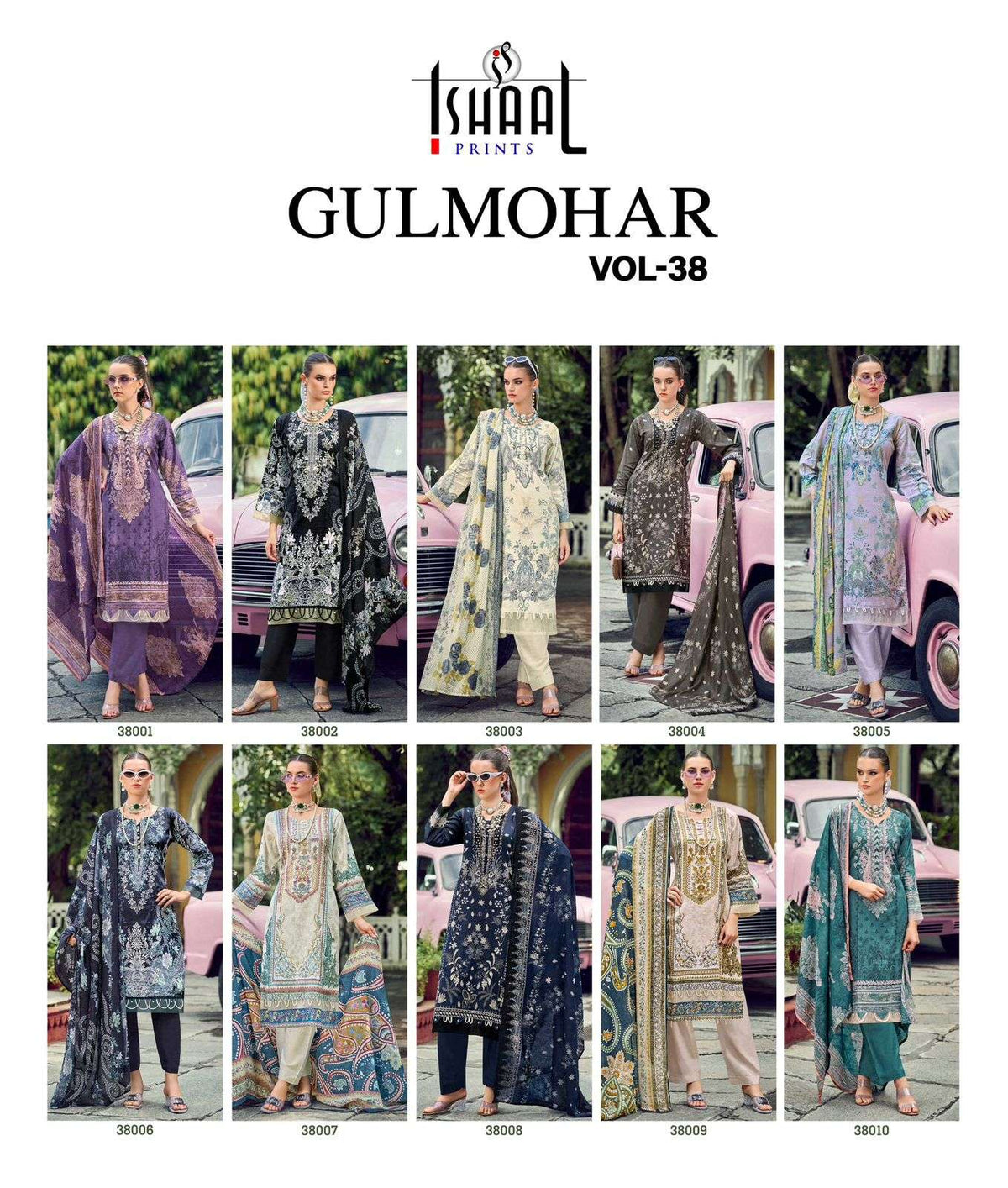 Ishaal Print Gulmohar Vol-38