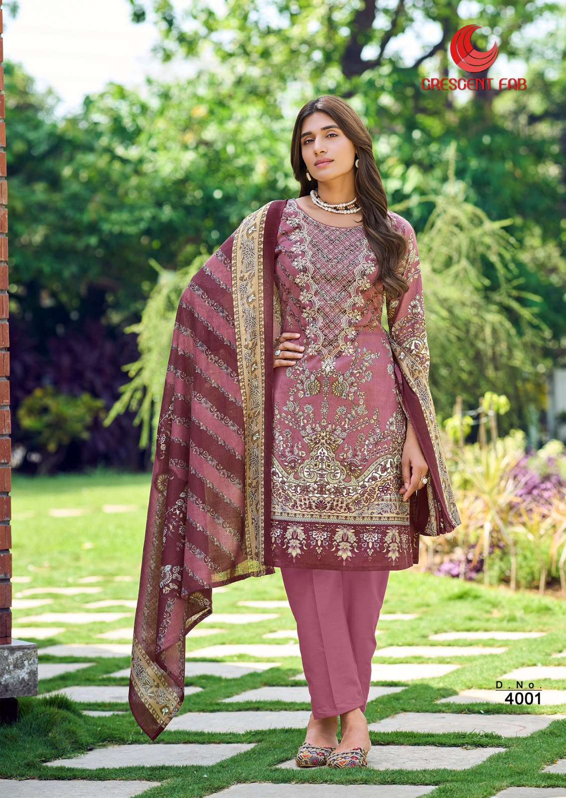 Ishaal Print Mah E Noor Vol 4 Pure Lawn Dress Material - Amrah Wholesale