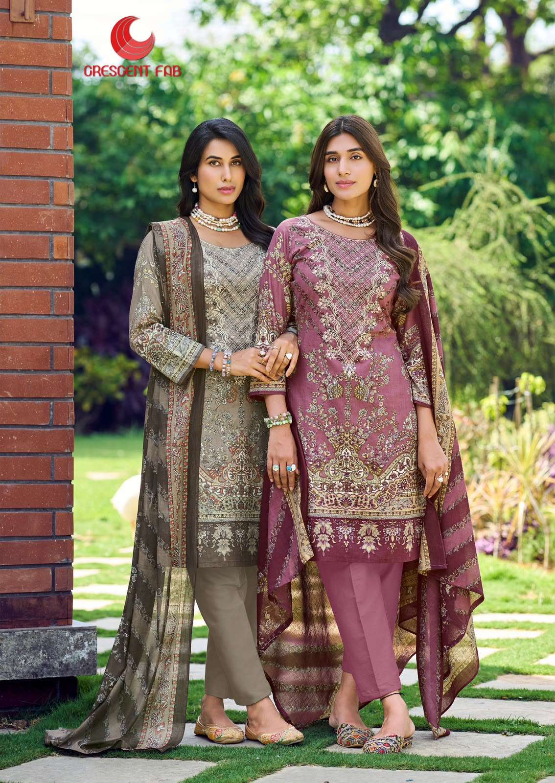 Ishaal Print Mah E Noor Vol 4 Pure Lawn Dress Material - Amrah Wholesale