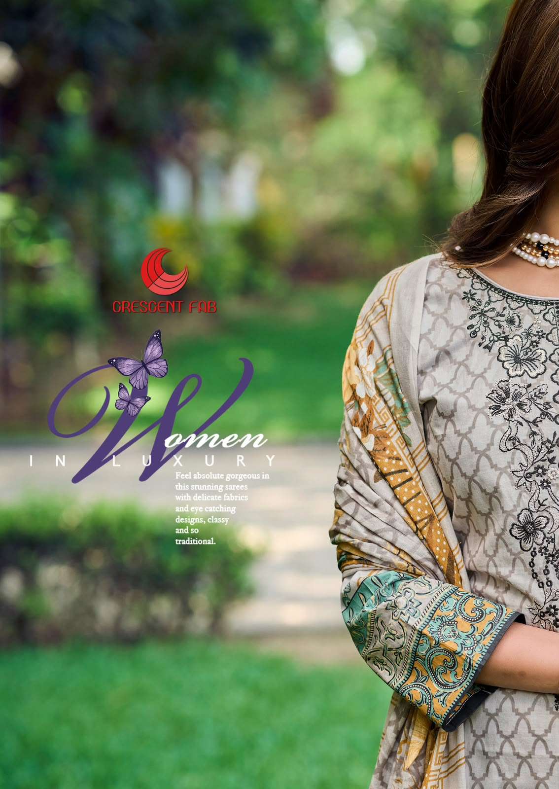 Ishaal Print Mah E Noor Vol 4 Pure Lawn Dress Material - Amrah Wholesale