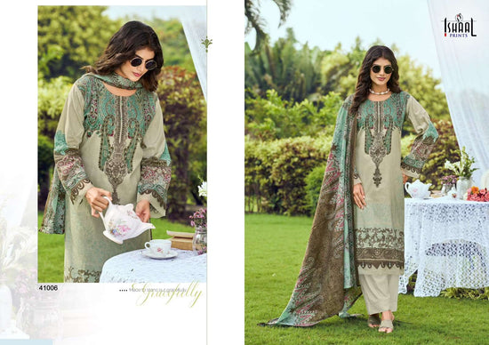 Ishaal Prints Gulmohar Vol 41 Pure Lawn Salwar Suit Wholesale