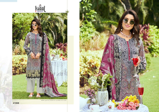 Ishaal Prints Gulmohar Vol 41 Pure Lawn Salwar Suit Wholesale